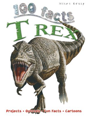 cover image of 100 Facts T Rex